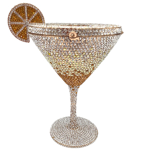 Women Cocktail Goblet Rhinestone Clutch Bag Special Crystal Evening Purse <b>Glitter</b> for Bars Nightclub Ballroom - Product Image 6