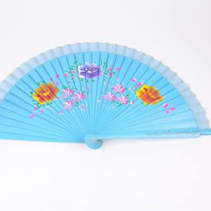 中国古风古典旗袍舞台走秀表演折扇跨境双面西班牙式 - Product Image 4