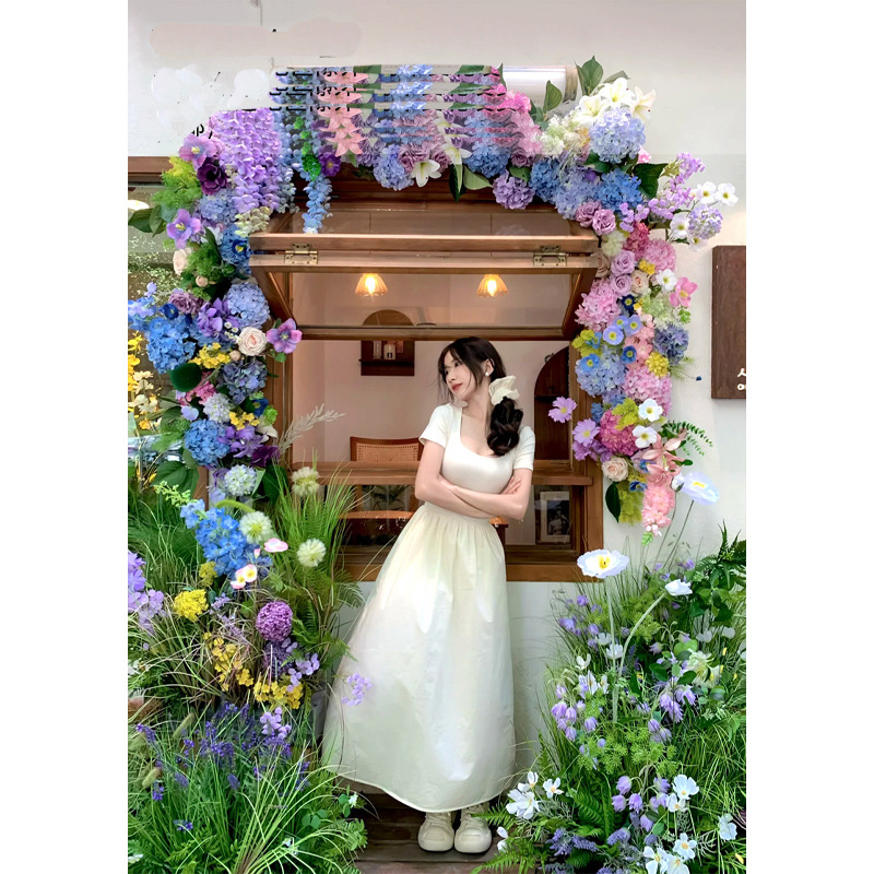 for event decoration high quality artificial flowers bouquet wedding flowers decorations decorative flowers wreaths and plants