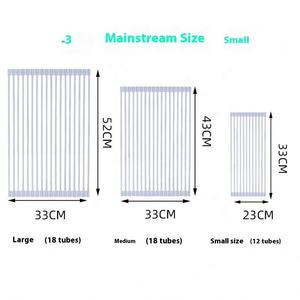 Scaffale in Silicone per Cucina con Tapparella Drenante, Filtro <span class=keywords><strong>Acqua</strong></span> e Tappetino Termoisolante per Uso Domestico Sotto il Lavello - Product Image 2