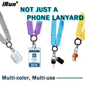 <span class=keywords><strong>IRun</strong></span> Personalización Elegante Crossbody Cadena ajustable Cordón Correa para Teléfono Celular Cordón con billetera de cuero Bolsa con cremallera - Product Image 6