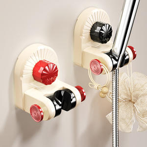 Soporte <span class=keywords><strong>de</strong></span> <span class=keywords><strong>ducha</strong></span> Cabezal <span class=keywords><strong>de</strong></span> <span class=keywords><strong>ducha</strong></span> ajustable Sin perforaciones Base fija universal <span class=keywords><strong>para</strong></span> colgar en la pared Accesorios <span class=keywords><strong>de</strong></span> baño hechos - Product Image 1