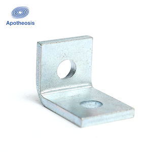 L Тип Кронштейн углеродистая сталь металл высочайшего качества канала оцинкованная поддержка аксессуары - Product Image 1