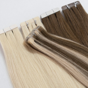 批发热销雷米接发剂角蛋白胶带式接发100%真人发 - Product Image 2