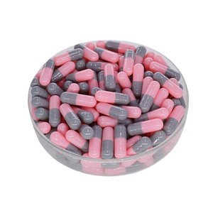 En stock : Non. 2 capsules pharmaceutiques vides gris-rose, gélatine pharmaceutique de haute qualité, coquille gastrique vide à dissolution - Product Image 2