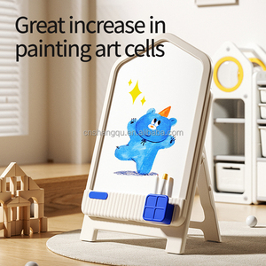 Miễn phí-Cài đặt Doodle trẻ em nhựa từ viết bức tranh đứng Hội Đồng Quản trị giáo dục đồ chơi trẻ em xóa được bảng vẽ - Product Image 2