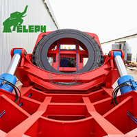 Trailer Semi Low Bed Tri-axle untuk Transportasi Berat, Khusus untuk Baling-baling Turbin Angin, Laris Terjual
