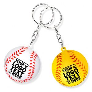 Llavero de Pelota de Espuma PU para Aliviar el Estrés, con Logotipo Personalizado, Mini Juguete Antiestrés de Espuma, Aliviador de Estrés Promocional para Deportes - Product Image 2