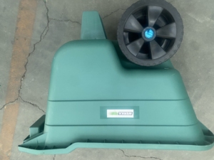 Bahçe Çöp Kovası El Arabası Çöp Taşıma Aracı 90L Su Kapasitesi 200KG Taşıma Kapasitesi Toz Boyalı Çelik Çerçeve Atık İçin - Product Image 5