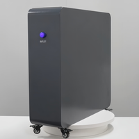 Support en acier inoxydable à 4 étapes Filtration de l'eau pour toute la maison avec système de lumière UV à haut rendement