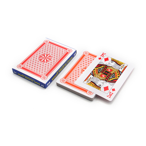 Fuente de fábrica Blanco Azul Negro Núcleo Estándar Normal <span class=keywords><strong>Poker</strong></span> Jumbo Naipes - Product Image 3