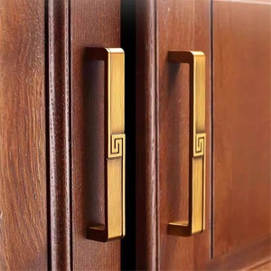 Minimalist Zinc Alloy Cabinet Door Handle and <b>Knob</b> for Drawer Yellow Bronze Long Egg Shape Furniture Handle - Product Image 5