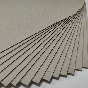 recycled special size <b>large</b> grey board Anti-Curl duplex board paper grey board 70*100cm in pallets - Product Image 4