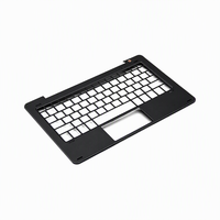 Boîtier d'ordinateur portable en aluminium usiné sur mesure par CNC, coque de notebook anodisée dure, cadre de clavier d'ordinateur portable usiné avec précision par CNC