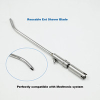 Lame de rasoir ORL réutilisable compatible avec le micro-débrideur chirurgical Medtronic pour l'oto-rhino-laryngologie