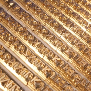 Moldes de Cobre y Latón para Estampado en Caliente, Letras Flexibles, Números, Alfabetos, Símbolos, Caracteres, Moldes para Grabado CNC - Product Image 2