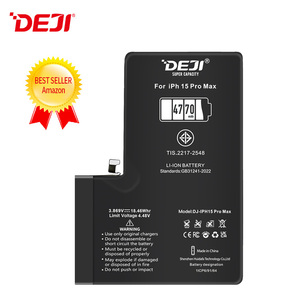 DEJI teléfono factori batería celular para <span class=keywords><strong>iPhone</strong></span> 15 pro Max Reparación de batería cable flexible - Product Image 4