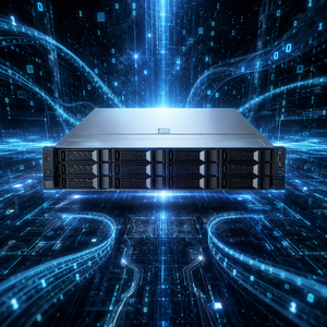 Serveur Rack 2U 1nspur NF5280M7, double processeur Xeon 4e génération, DDR5, PCIe 5.0, NVMe, <span class=keywords><strong>SAS</strong></span>, serveur de calcul, serveur informatique d'entreprise, fourniture OEM - Product Image 1
