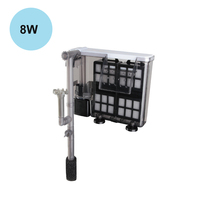 AC110V 220V petit réservoir d'aquarium 3 pouces filtre externe suspendu réservoir de poisson filtre de puissance cascade filtre de pompe à Air d'aquarium externe
