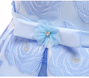 D0025 Nuovo Arrivo Elegante Caviglia-lunghezza Abito Dei Capretti Brides Maid Wedding Party Girls Abiti 2019 - Product Image 3