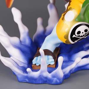 Gk Jinbe Oka <span class=keywords><strong>Shichibukai</strong></span> ตัวการ์ตูนรุ่นพีวีซีรูปปั้นอะนิเมะของเล่นของขวัญวันเกิดสำหรับเด็ก1ชิ้น - Product Image 5