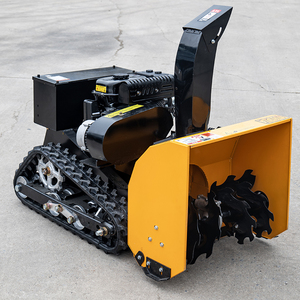 CE EPA Approved All Terrain RC Grass Cutter Garden Crawler Remote Control Robot <strong>Lawn</strong> <strong>Mower</strong> with Snow Blade For Sale - Product Image 6