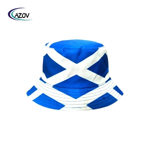 Sombrero de Pescador con Estampado de Bandera de Escocia, Diseño de Patrón de Países, Personalizable, en Oferta - Product Image 1