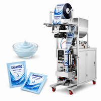 Máquina Automática para Envasar Pasta en Sobres para Salsas, Mermeladas, Champú, Yogur con Llenado de Partículas Pequeñas