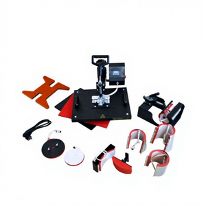 เครื่องรีดร้อนอเนกประสงค์ HP-9-1 แบบ 9-in-1 สำหรับเสื้อยืด แก้วน้ำ หมวก จาน - Product Image 2