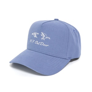 Logo con ricamo personalizzato a basso MOQ Ripstop in cotone con perline vela OEM/<span class=keywords><strong>DEM</strong></span> caccia all'aperto pesca con 5 pannelli cappellino da Baseball - Product Image 1