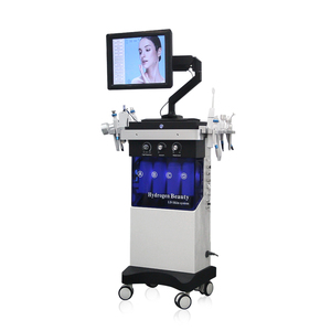 Offre Spéciale : Appareil de Nettoyage Facial Profond 18-en-1 H2O2 à Bulles pour l'Élimination des Points Noirs et l'Hydradermabrasion avec Rotation à 360° °   Écran tactile rotatif - Product Image 1