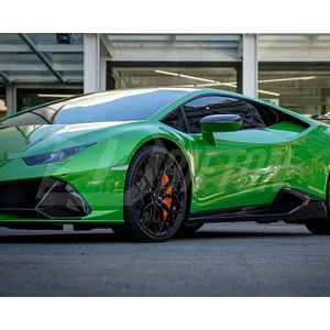 Falda lateral de fibra de carbono seca para Lamborghini Huracan LP580 LP610 EVO RWD Performante Tecnica STO 2014-2025 - Product Image 5