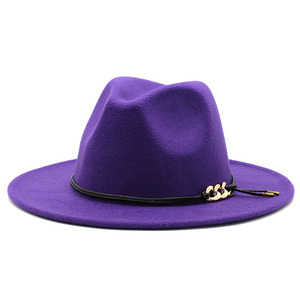 Sombrero <span class=keywords><strong>de</strong></span> Jazz <span class=keywords><strong>de</strong></span> moda americana europea para hombres y mujeres Otoño <span class=keywords><strong>Invierno</strong></span> nuevo sombrero negro Casual aplicable en Aliexpress <span class=keywords><strong>Amazon</strong></span> Ebay - Product Image 3
