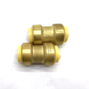 Válvula Verde de <span class=keywords><strong>Cobre</strong></span> Forjado sin Plomo, Superficie Lisa, Conexión Rápida, Accesorio de Tubería Recta para Manguera de Jardín, Tubería de Latón OEM - Product Image 4