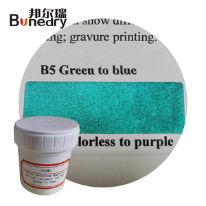 Tinta Óptica Variable B5 Verde a Azul, Tinta Solvente que Cambia de Color para Impresión Serigráfica, Offset y Huecograbado, Documentos de Seguridad - Product Image 1