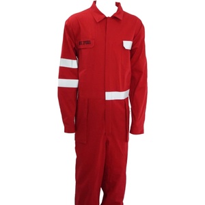 Combinaisons de travail de sauvetage de sécurité rouges de grande taille et de grande taille pour hommes - Product Image 6