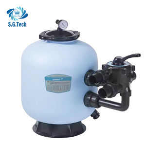WATER CROWN Custom-Size Top-mounted Sand Filter with FiberGlass Outdoor <b>Swimming</b> Pool Gel <b>Coat</b> Sand Filter - Product Image 1