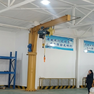 360-Degree Truss Jib Crane With Q355B Steel Boom for Material Handling Lifting Equipment CE ISO Certified 3 Years Warranty