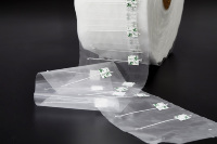 WOOSHIN FA&T 150mm PLA Netz-Teebeutel Filterfaden Pyramidenform Biologisch Abbaubar Umweltfreundlicher Tee-Infuser für Losen Tee Verpackung