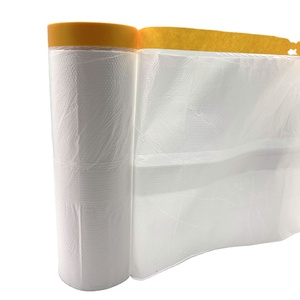 Pellicola Protettiva per Verniciatura Auto con Adesione Statica e Nastro di Carta Resistente per Pittori - Product Image 3