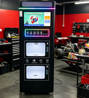 Distributeur automatique de nettoyage de casques individuels