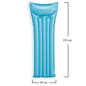 Materasso Gonfiabile 183x69 Cm 5 Tubi Con Cuscino Materasso ad Acqua - Product Image 2