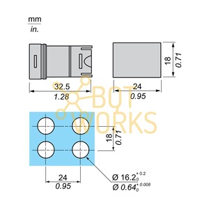Schneider Electric ZB6DV4 - Nuovo - Product Image 1