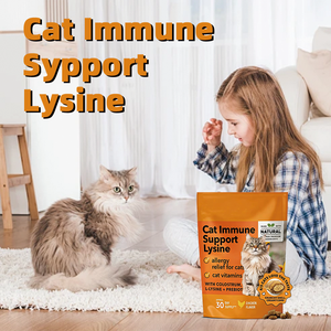 Suplemento Inmunológico para Gatos, Masticables Blandos con Lisina y Cúrcuma, Alivio de Alergias y Salud Inmunológica para Gatos, Alto en Proteínas y Omega-3 - Product Image 6