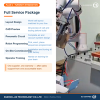   Solusi Unboxing Kotak Turnkey untuk Lengan Robot Industri FR5 dengan Perkakas Ujung Lengan Khusus oleh Integrator Teknologi Suzhou JJD