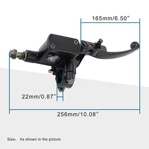 Levier de frein droit GOOFIT pour <span class=keywords><strong>moto</strong></span>, remplacement du maître-<span class=keywords><strong>cylindre</strong></span> pour ATV Quad Dirt Bike <span class=keywords><strong>50cc</strong></span> 110cc 125cc 150cc - Product Image 2