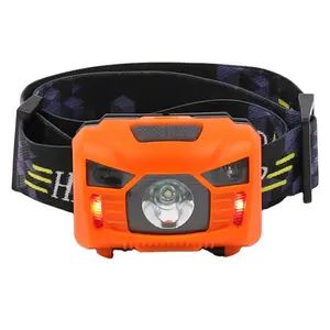 New Adjustable USB Rechargeable Head Torch With Sensor Function