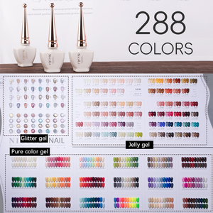 ZRKGEL - Juego de Esmalte de Uñas en Gel de Alta Calidad <span class=keywords><strong>Nicole</strong></span>, 288 Colores, Larga Duración, Sin HEMA/TPO, Altamente Pigmentado, Muestra Gratis, Esmalte de Uñas en Gel UV - Product Image 3