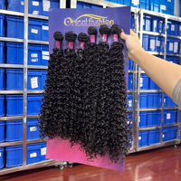 OrientFashion Mèches de cheveux synthétiques bouclés Jerry, tissage semi-naturel, qualité supérieure