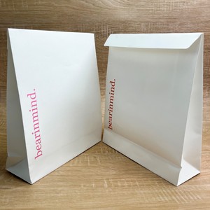 Custom Logo 180g Kraft Paper A4 Envelope Bag with Seal White Book Mailer Wrapping Paper Bags Reusable Shopping Grocery Bags - Product Image 1